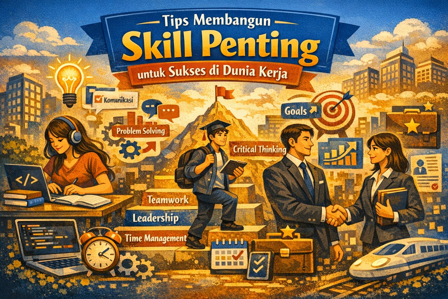 Tips Membangun Skill Penting untuk Sukses di Dunia Kerja