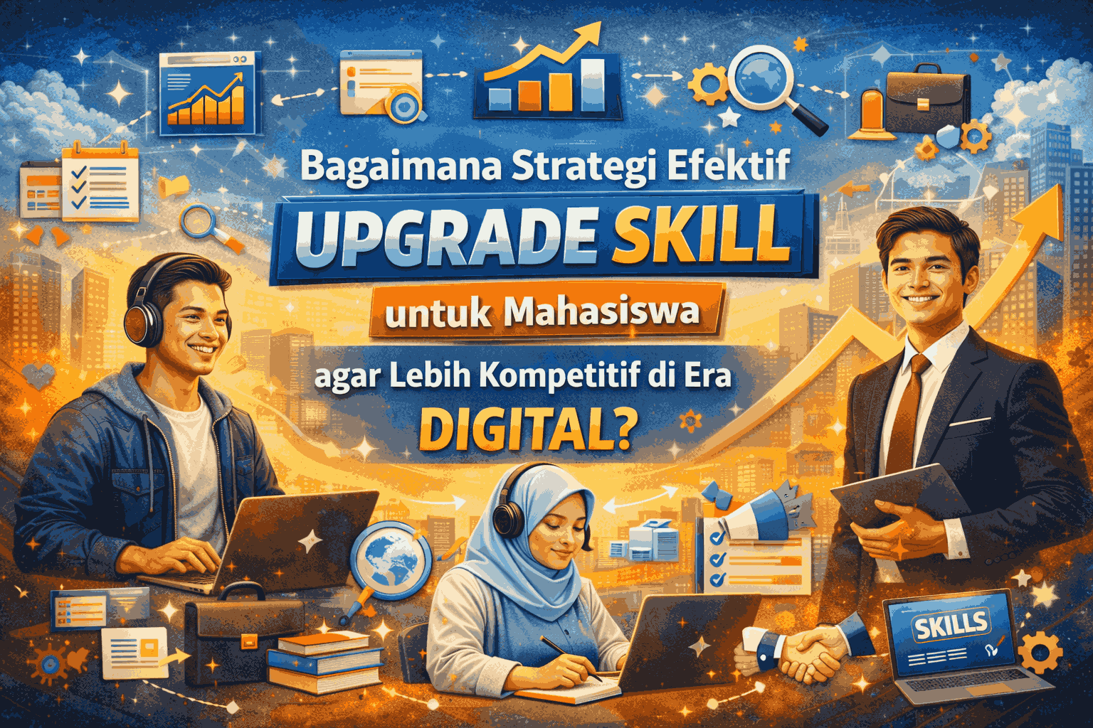 Bagaimanac Strategi Efektif Upgrade Skill untuk Mahasiswa agar Lebih Kompetitif di Era Digital?