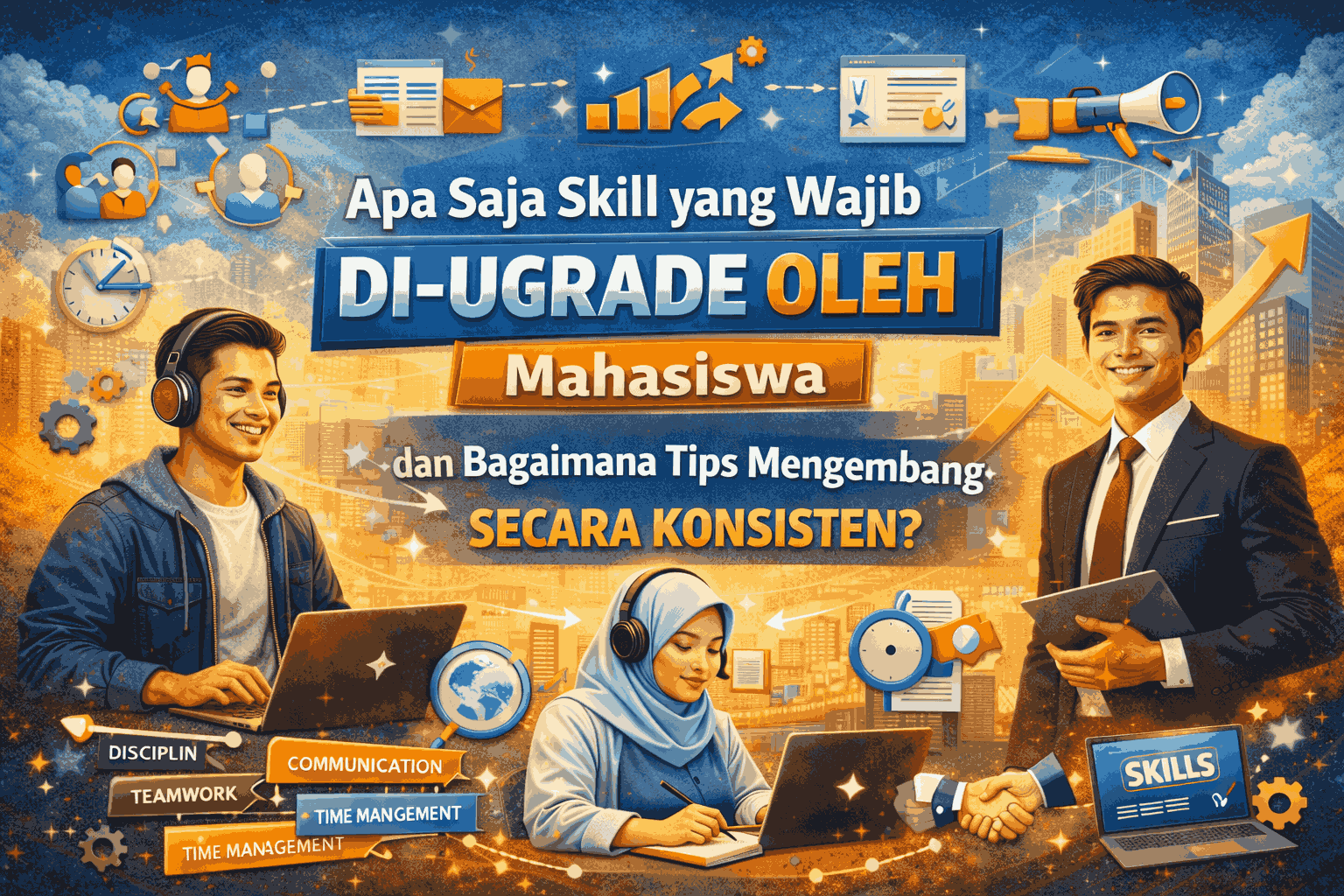 Apa Saja Skill yang Wajib Di-Upgrade oleh Mahasiswa dan Bagaimana Tips Mengembangkannya Secara Konsisten?