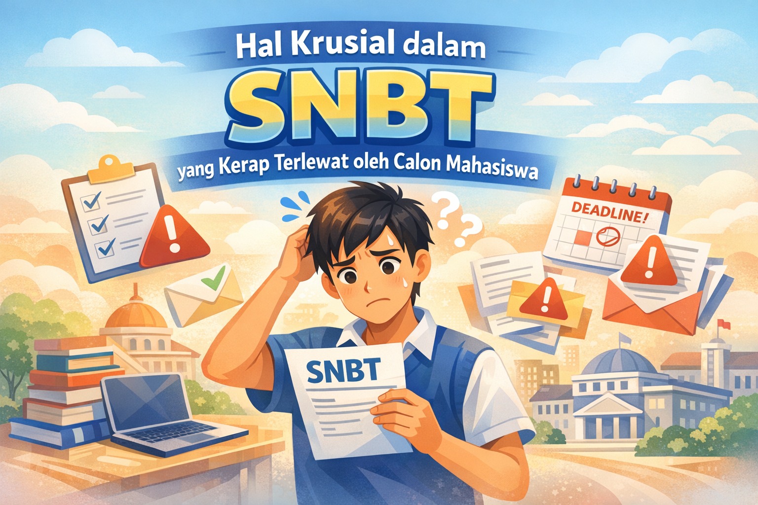 Hal Krusial dalam SNBT yang Kerap Terlewat oleh Calon Mahasiswa