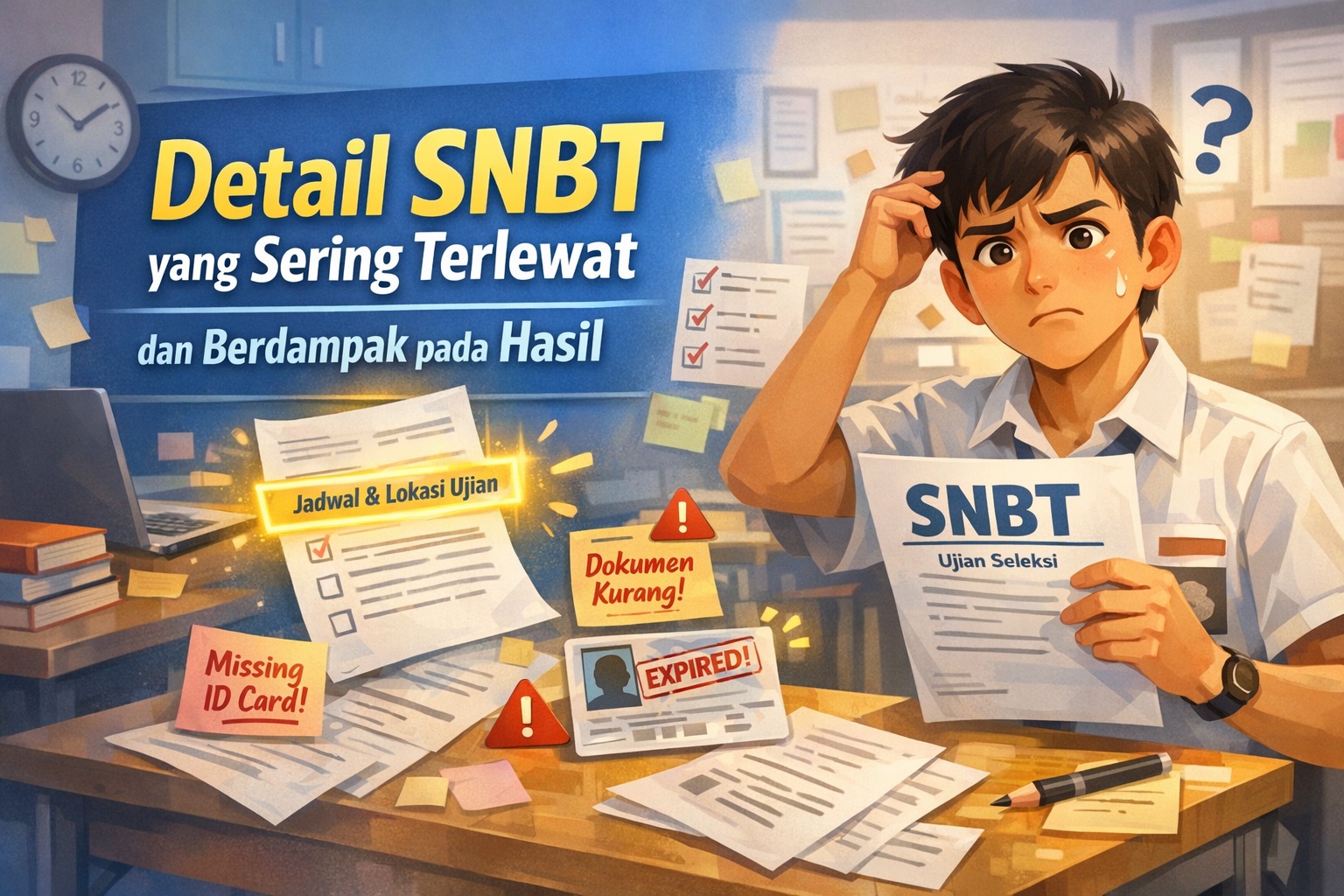 Detail SNBT yang Sering Terlewat dan Berdampak pada Hasil
