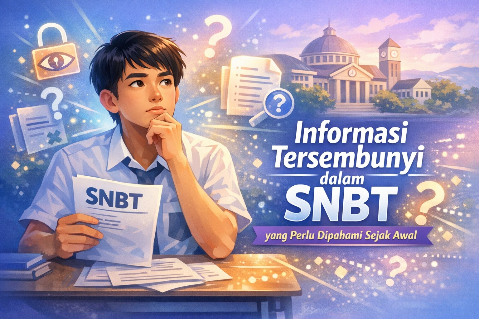 Informasi Tersembunyi dalam SNBT yang Perlu Dipahami Sejak Awal