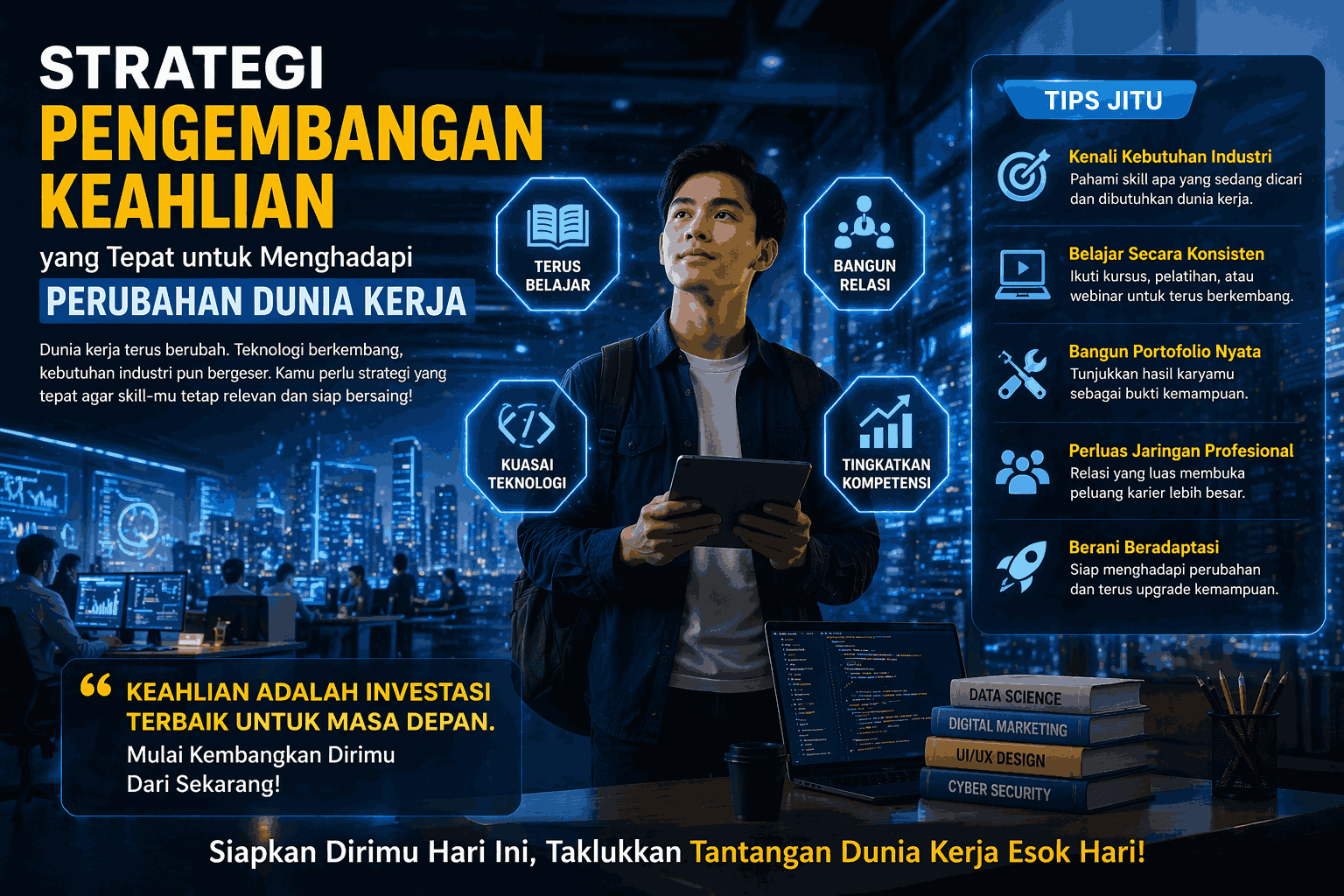 Strategi Pengembangan Keahlian yang Tepat untuk Menghadapi Perubahan Dunia Kerja