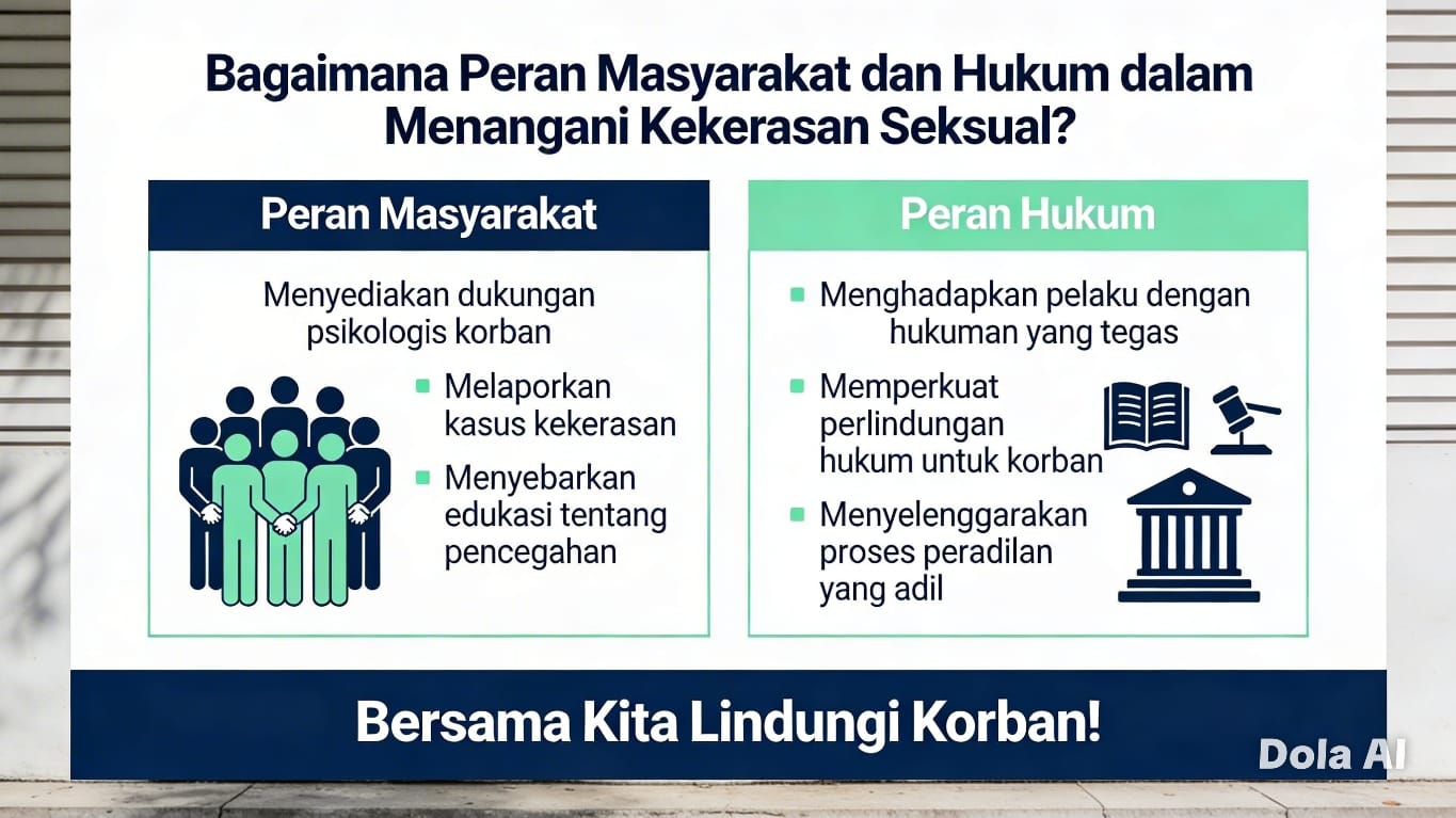 Bagaimana Peran Masyarakat dan Hukum dalam Menangani Kekerasan Seksual?