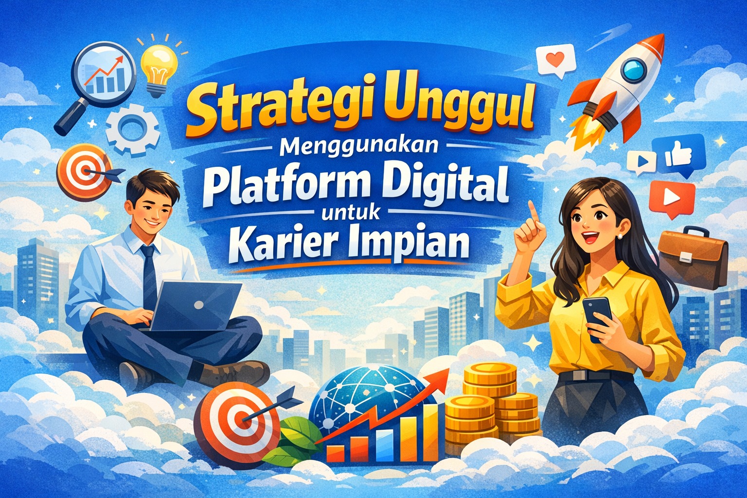 Strategi Unggul Menggunakan Platform Digital untuk Karier Impian