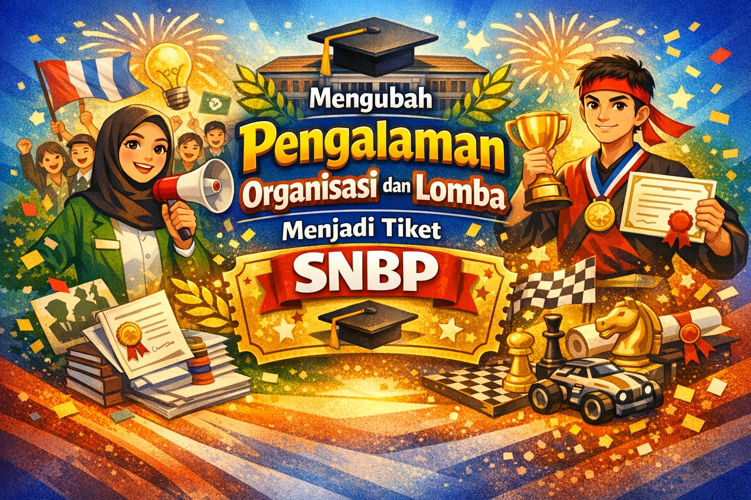 Mengubah Pengalaman Organisasi dan Lomba Menjadi Tiket SNBP