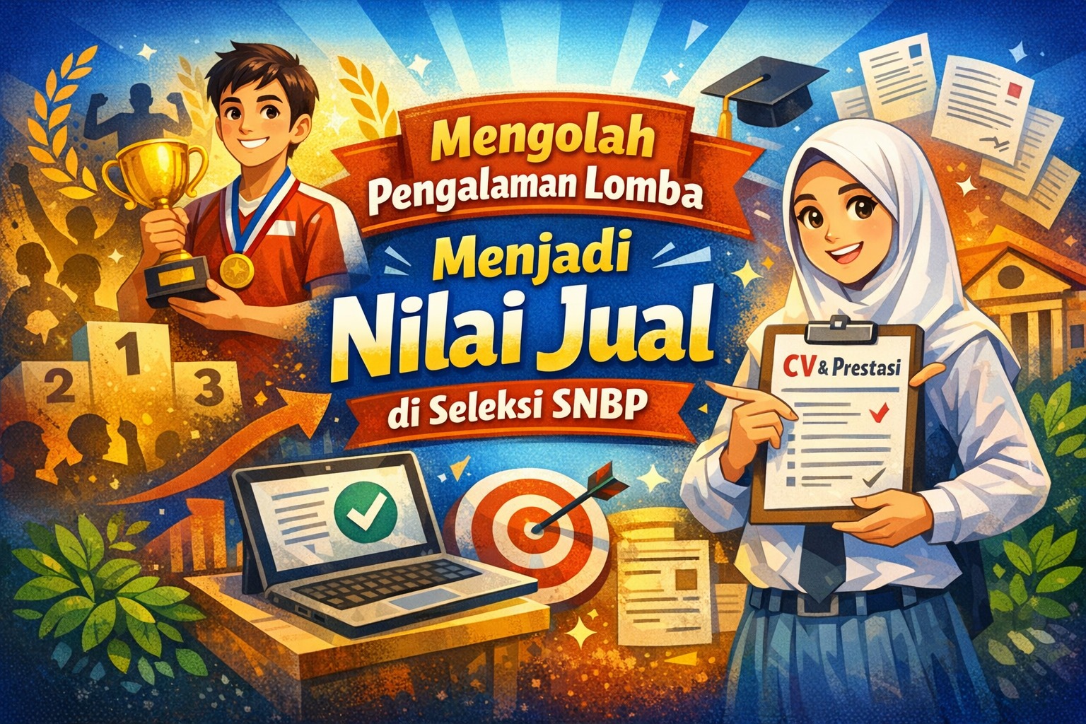 Mengolah Pengalaman Lomba Menjadi Nilai Jual di Seleksi SNBP