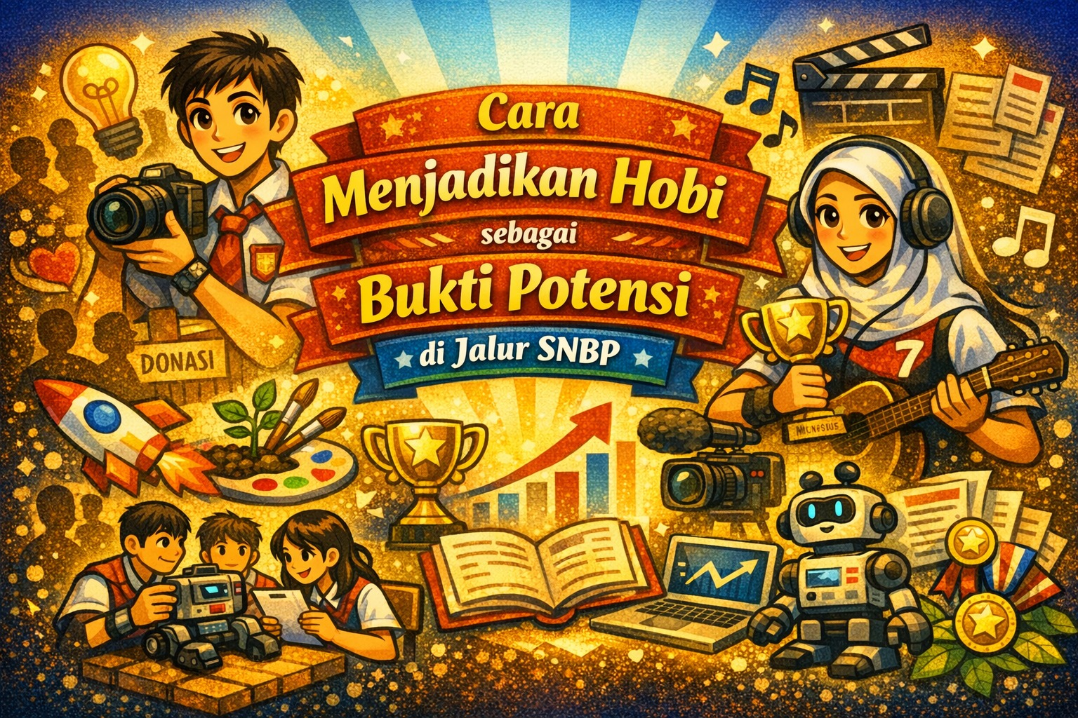 Cara Menjadikan Hobi sebagai Bukti Potensi di Jalur SNBP