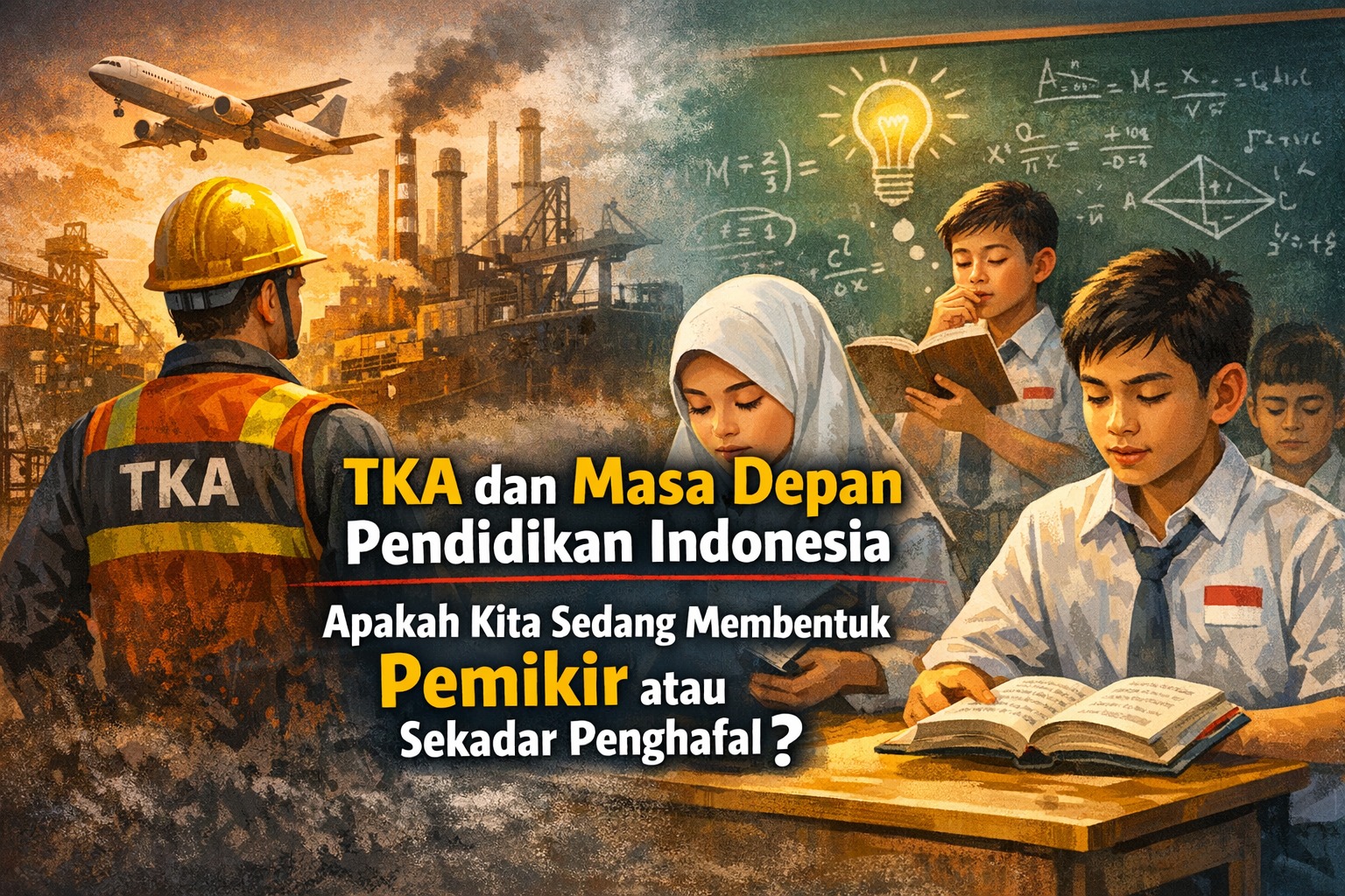 TKA dan Masa Depan Pendidikan Indonesia, apakah kita sedang membentuk pemikir atau sekadar penghafal?
