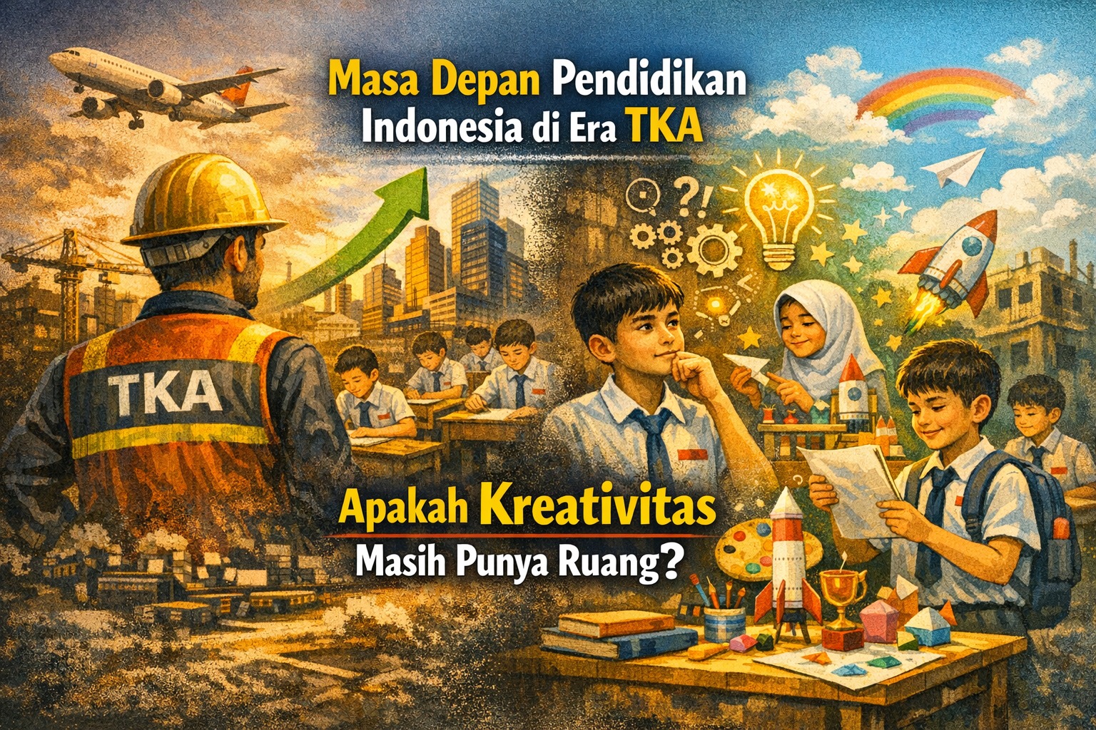 Masa depan pendidikan Indonesia di era TKA, apakah kreativitas masih punya ruang?