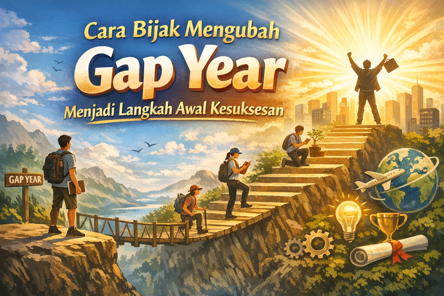 Cara Bijak Mengubah Gap Year Menjadi Langkah Awal Kesuksesan