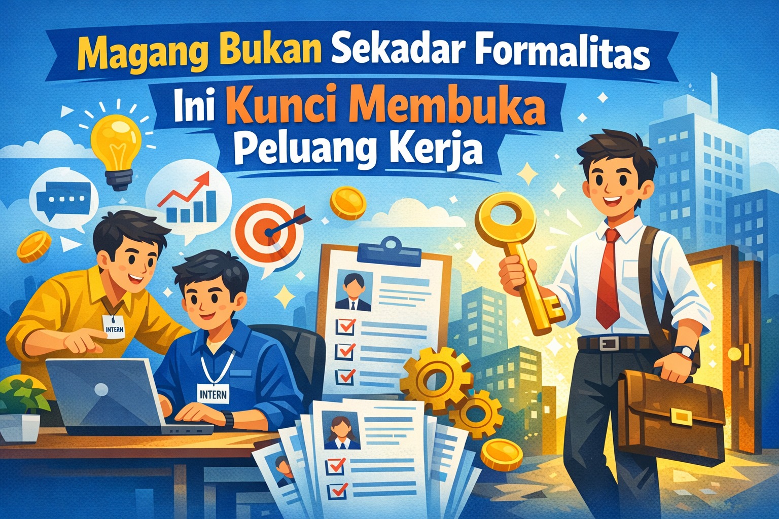 Cara Magang Membentuk Skill dan Meningkatkan Daya Saing Kerja