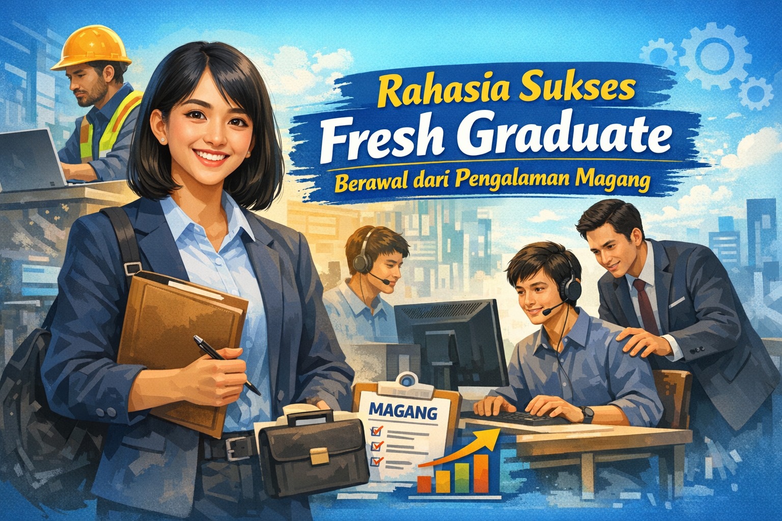 Rahasia Sukses Fresh Graduate Berawal dari Pengalaman Magang