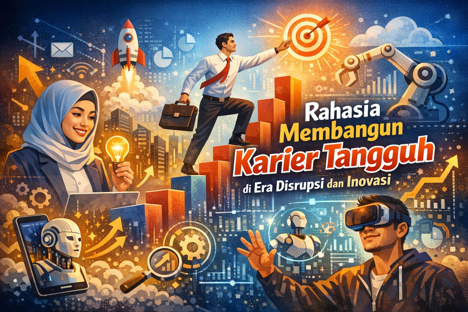 Rahasia Membangun Karier Tangguh di Era Disrupsi dan Inovasi