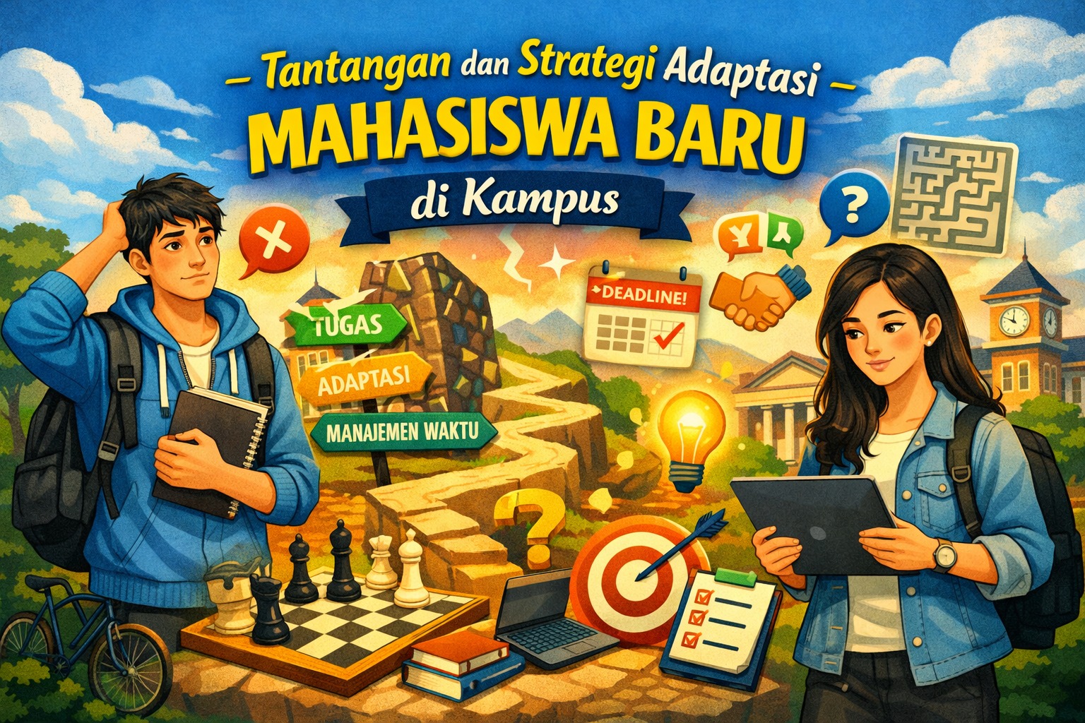 Tantangan dan Strategi Adaptasi Mahasiswa Baru di Kampus
