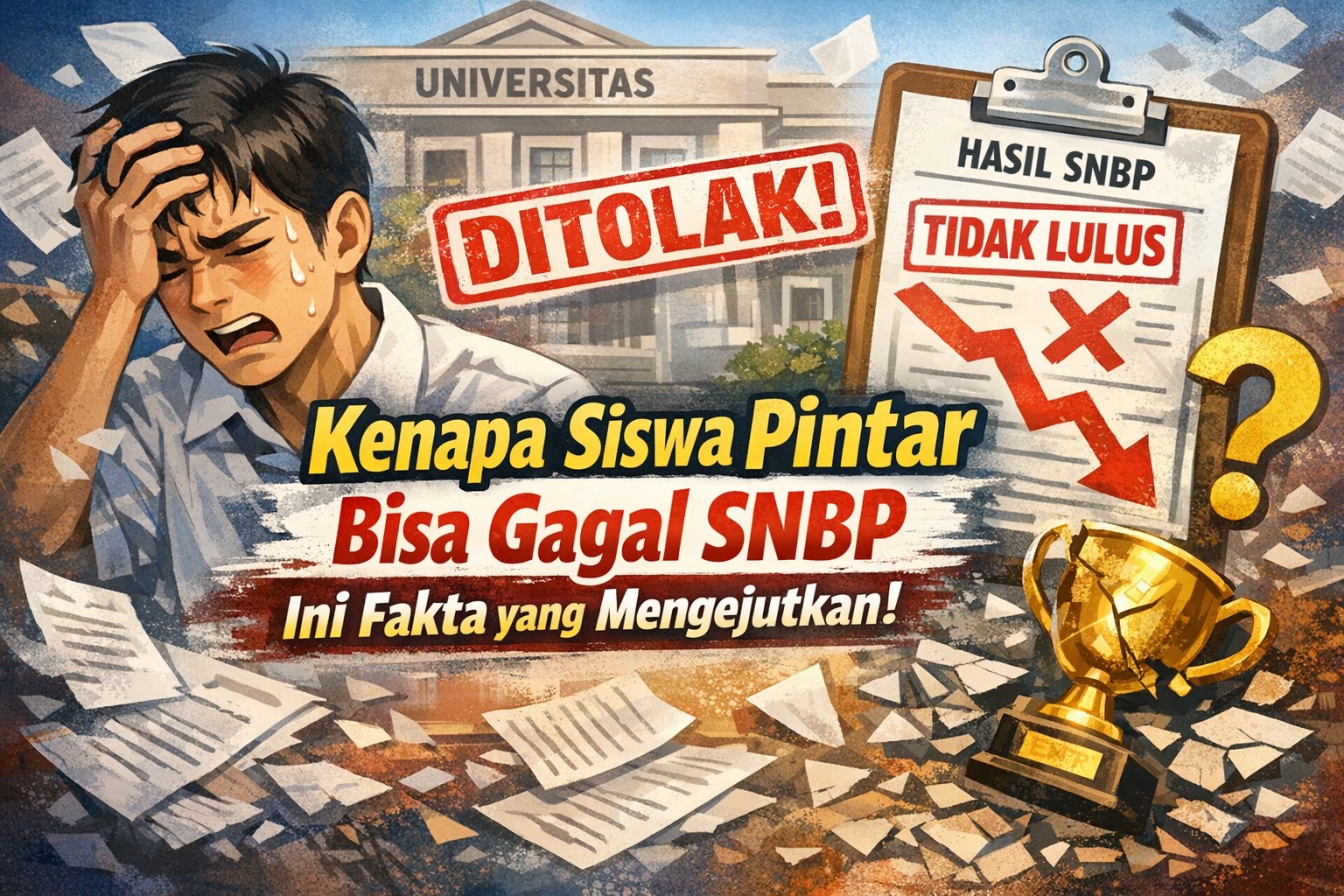 Kenapa siswa pintar bisa gagal SNBP ini fakta yang mengejutkan
