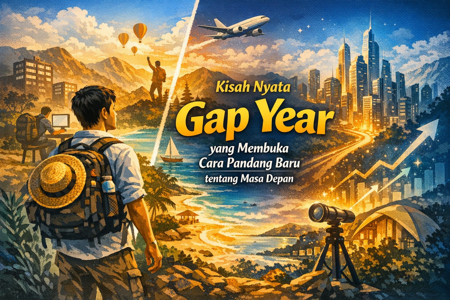 Kisah Nyata Gap Year yang Membuka Cara Pandang Baru tentang Masa Depan
