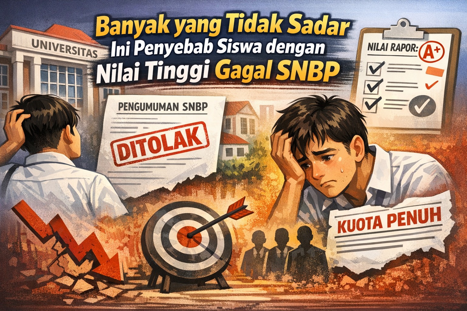 Banyak yang tidak sadar ini penyebab siswa dengan nilai tinggi gagal SNBP