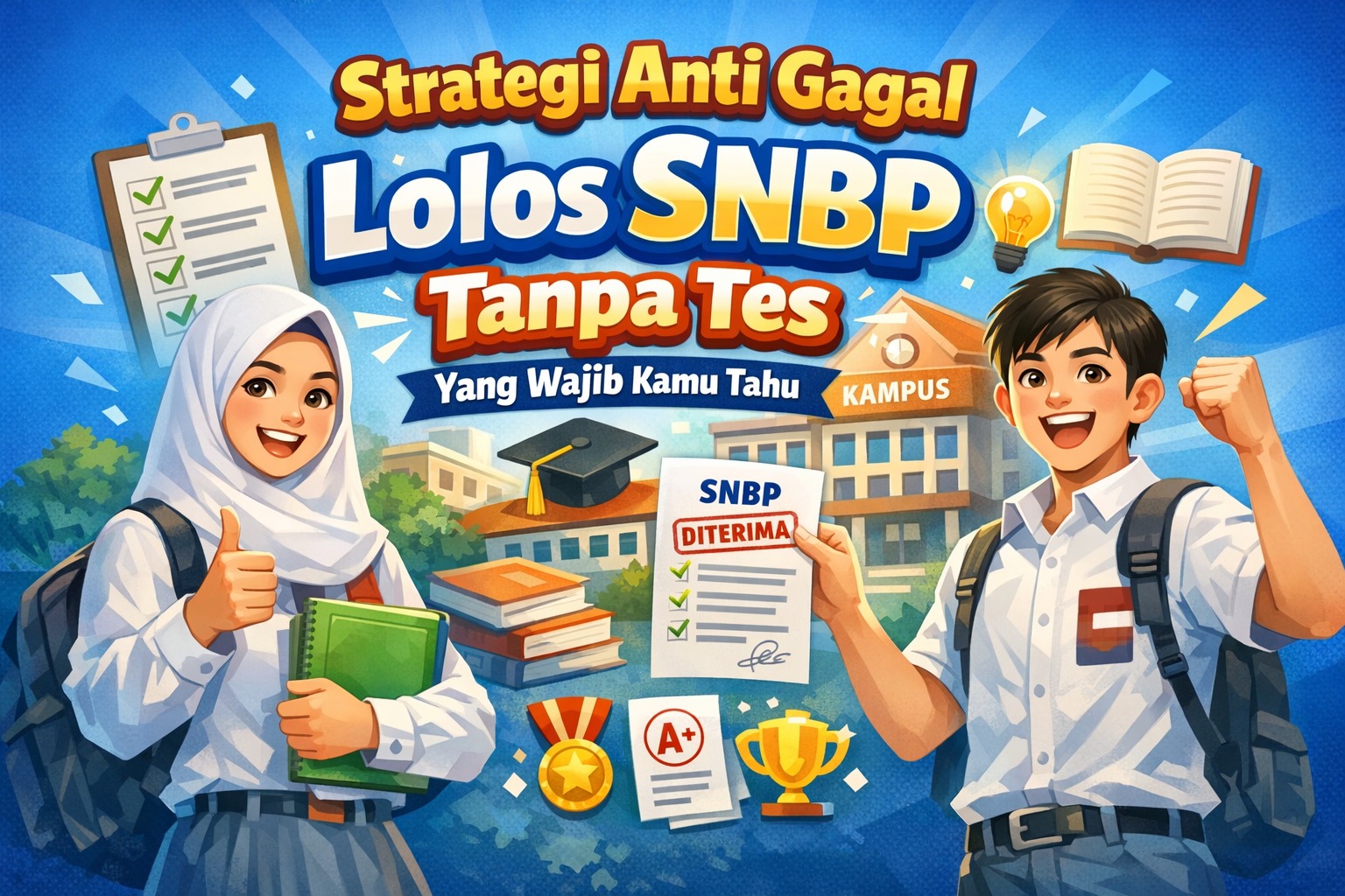 Strategi anti gagal lolos SNBP tanpa tes yang wajib kamu tahu