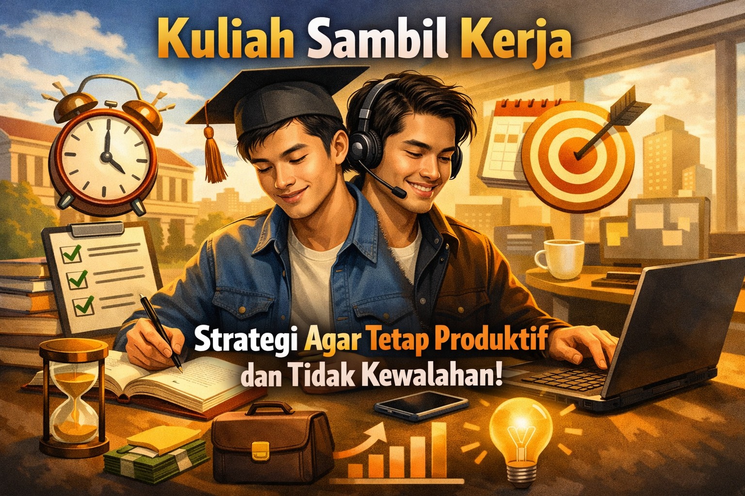 Kuliah Sambil Kerja Strategi Agar Tetap Produktif Dan Tidak Kewalahan!