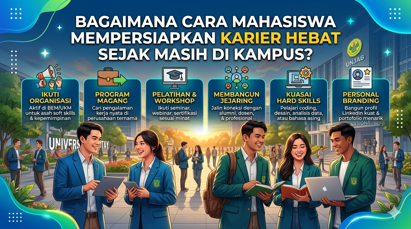 Bagaimana Cara Mahasiswa Mempersiapkan Karier Hebat Sejak Masih di Kampus?