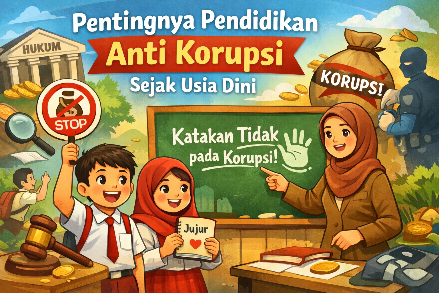 Pentingnya Pendidikan Anti Korupsi Sejak Usia Dini