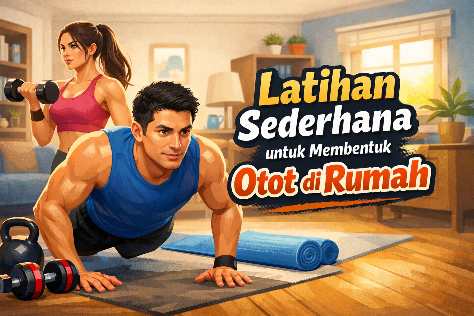 Latihan Sederhana untuk Membentuk Otot di Rumah