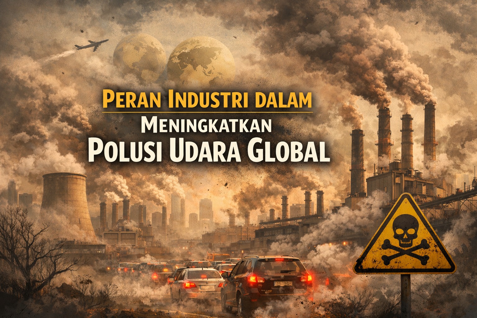 Peran Industri dalam Meningkatkan Polusi Udara Global
