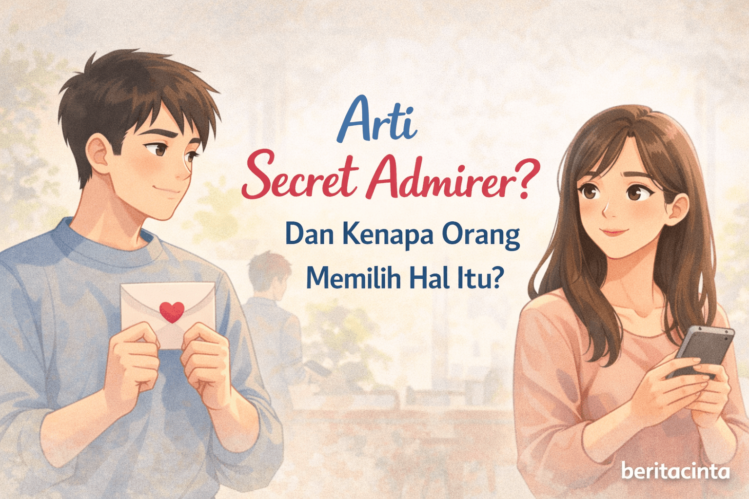 Arti Secret Admirer? dan Kenapa Orang Memilih Hal Itu?