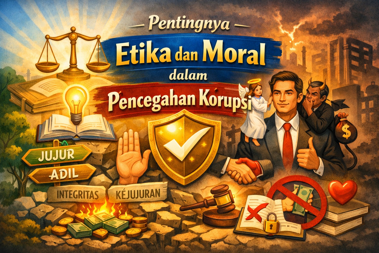 Pentingnya Etika dan Moral dalam Pencegahan Korupsi