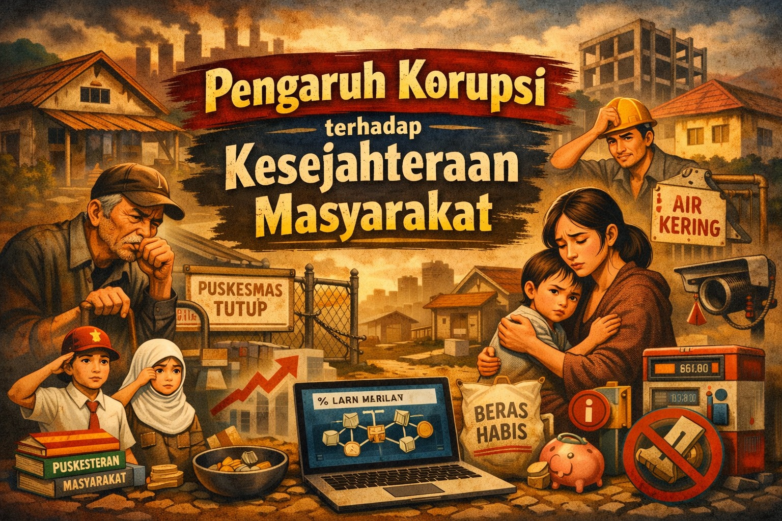 Pengaruh Korupsi terhadap Kesejahteraan Masyarakat