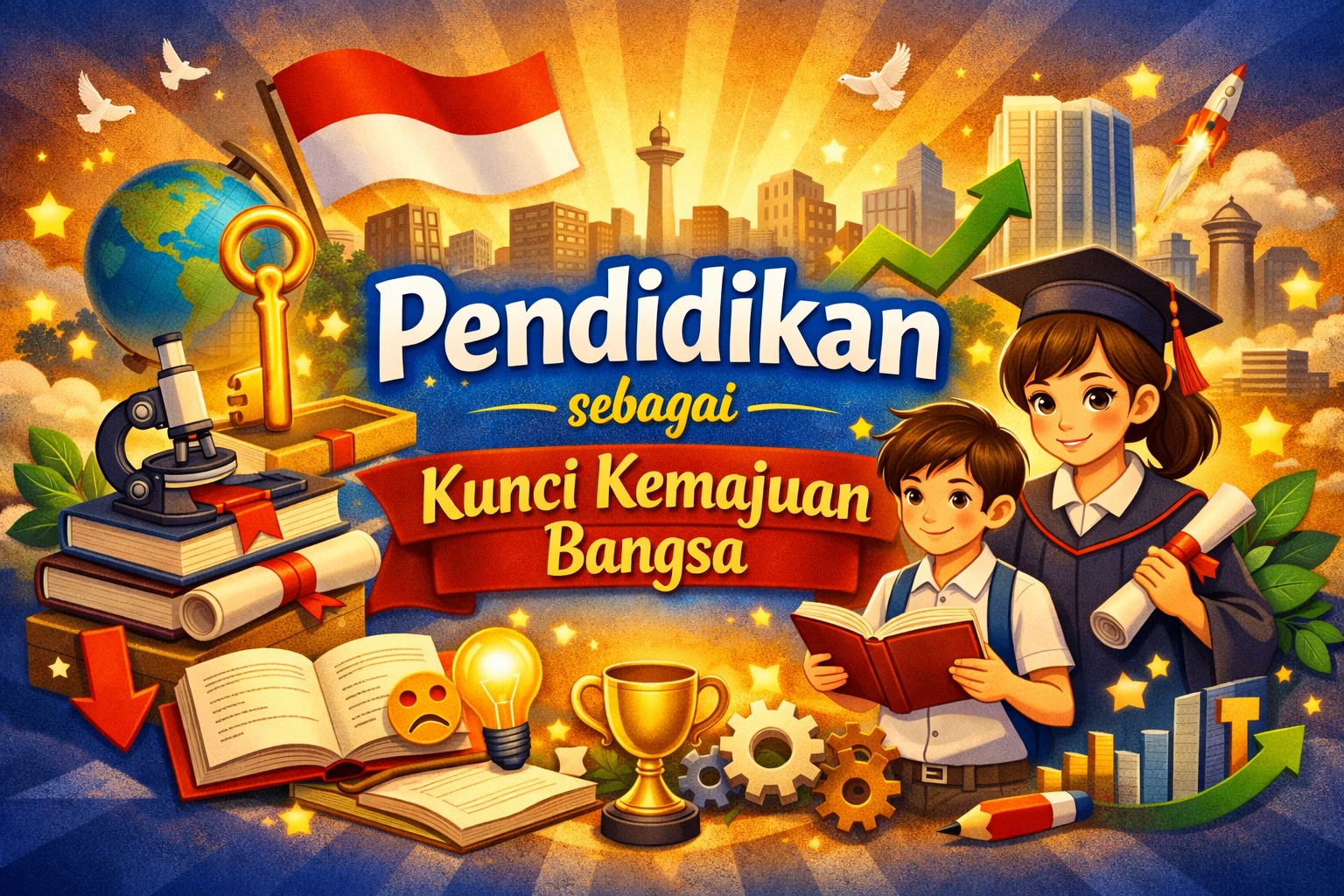 Pendidikan sebagai Kunci Kemajuan Bangsa