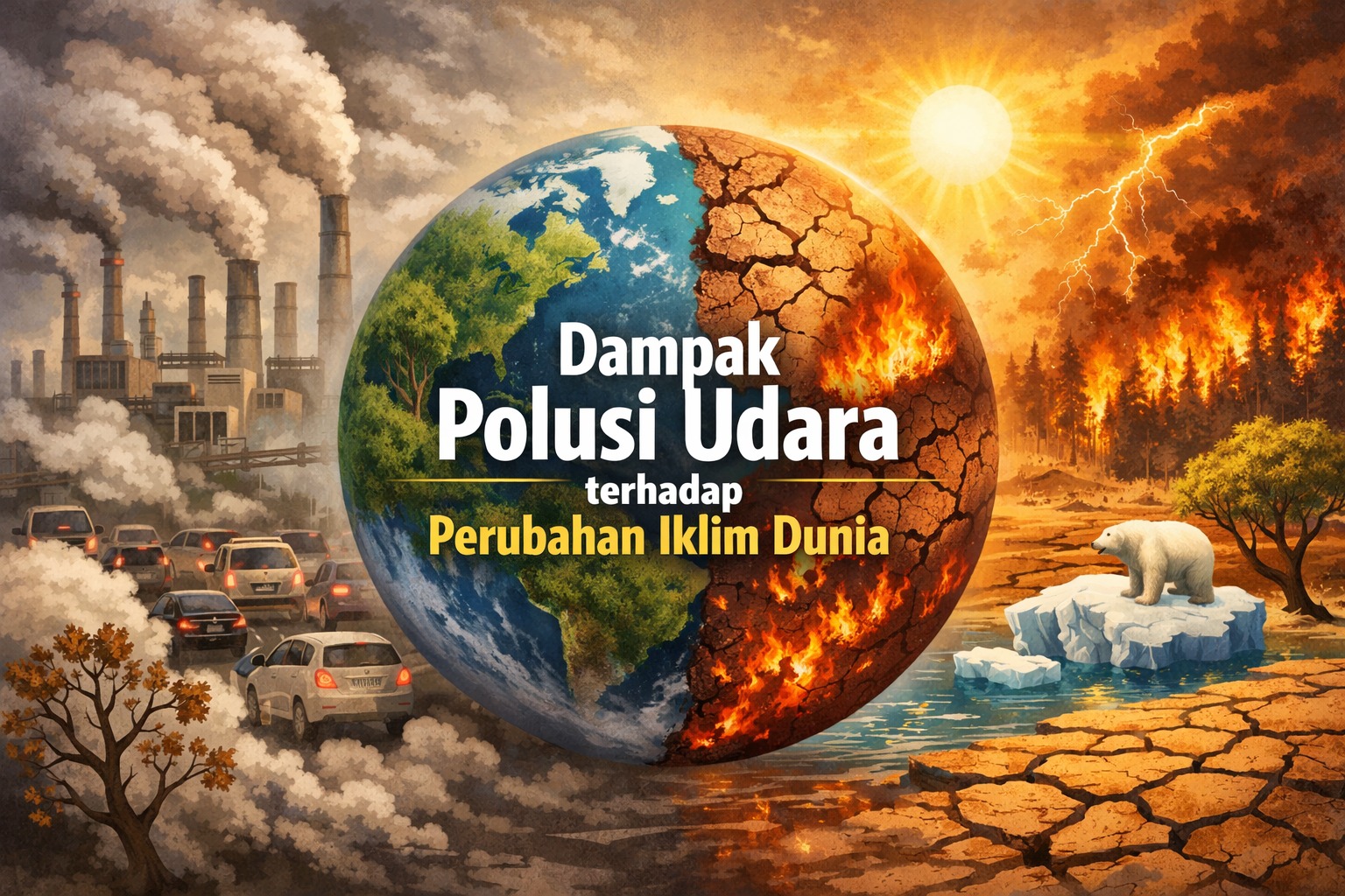 Dampak Polusi Udara terhadap Perubahan Iklim Dunia
