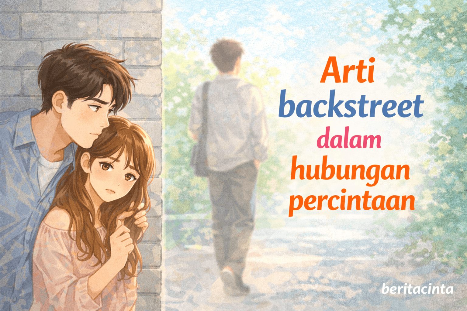 Arti Backstreet dalam Hubungan Percintaan