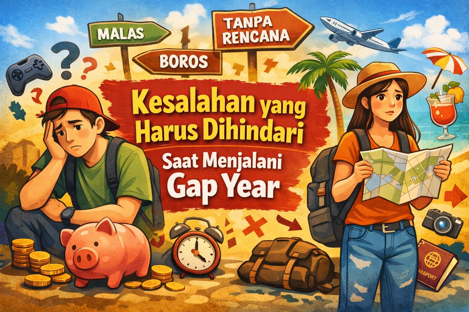 Kesalahan yang Harus Dihindari Saat Menjalani Gap Year