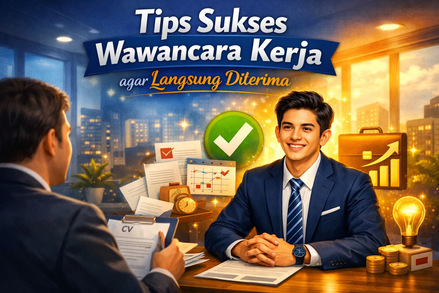 Tips Sukses Wawancara Kerja agar Langsung Diterima