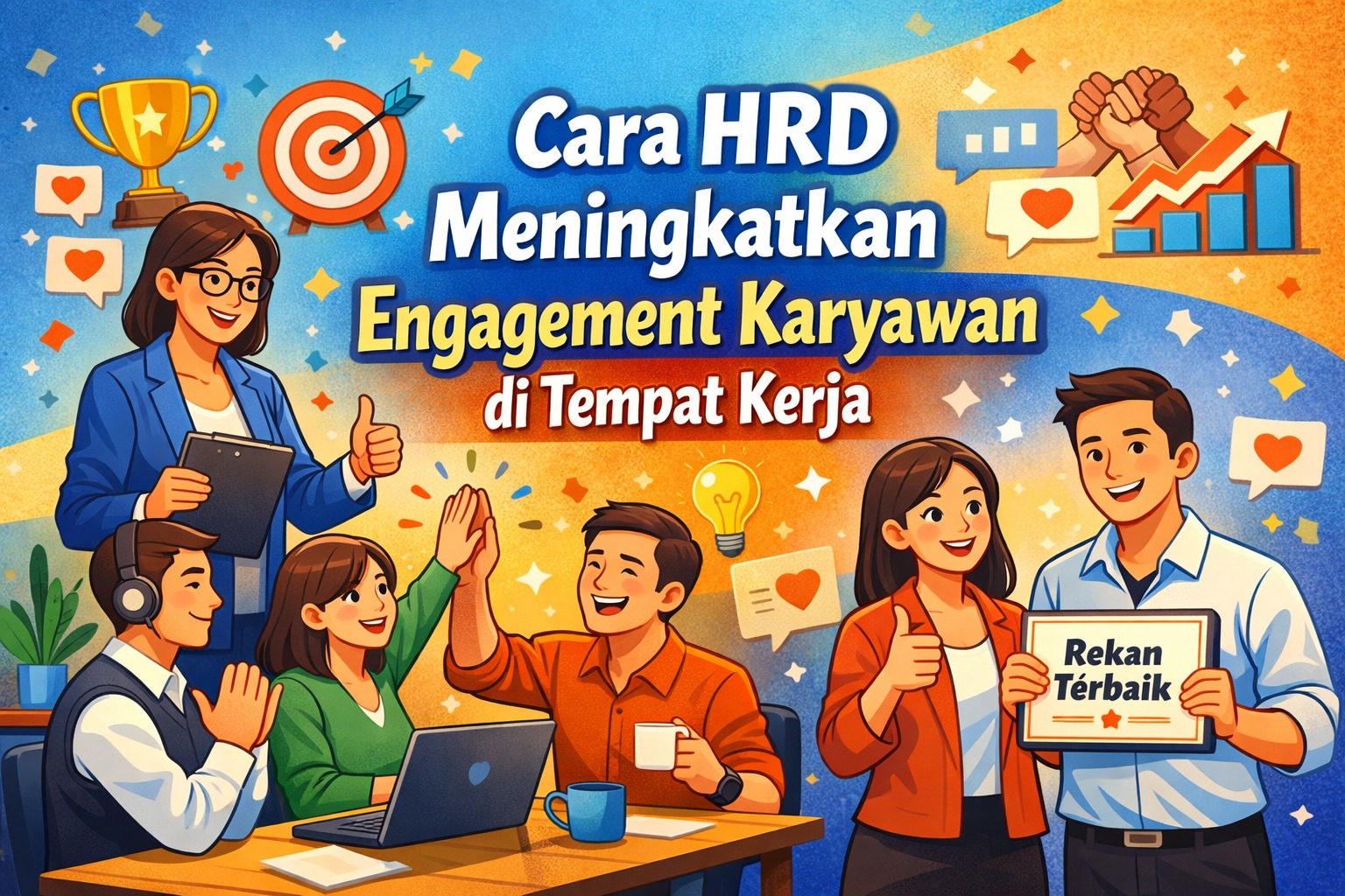 Cara HRD Meningkatkan Engagement Karyawan di Tempat Kerja