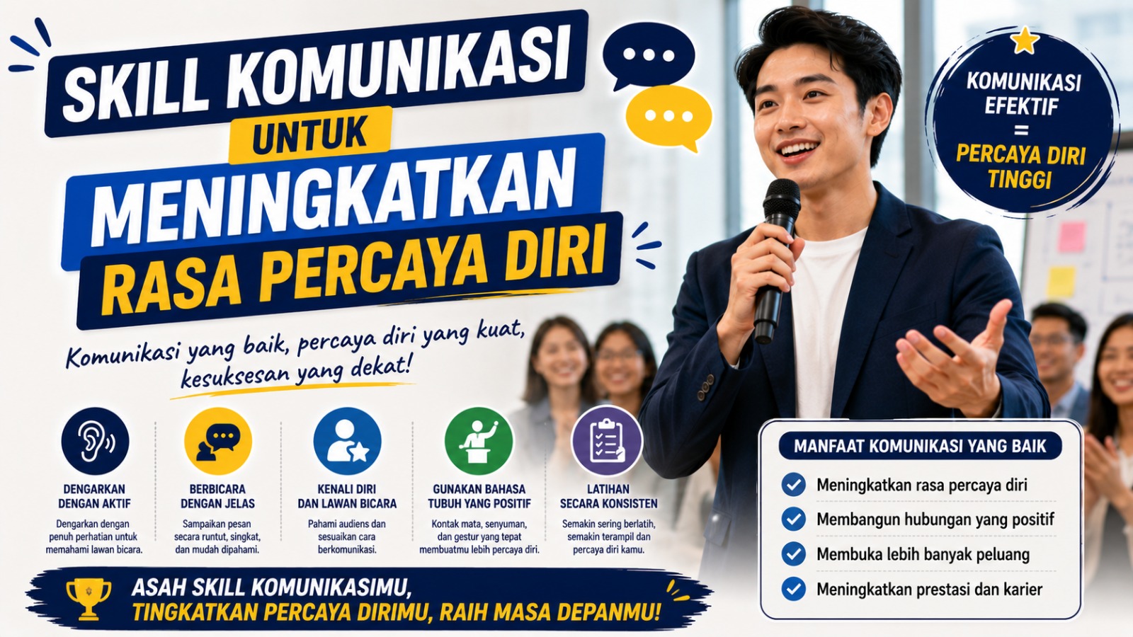 Skill Komunikasi untuk Meningkatkan Rasa Percaya Diri