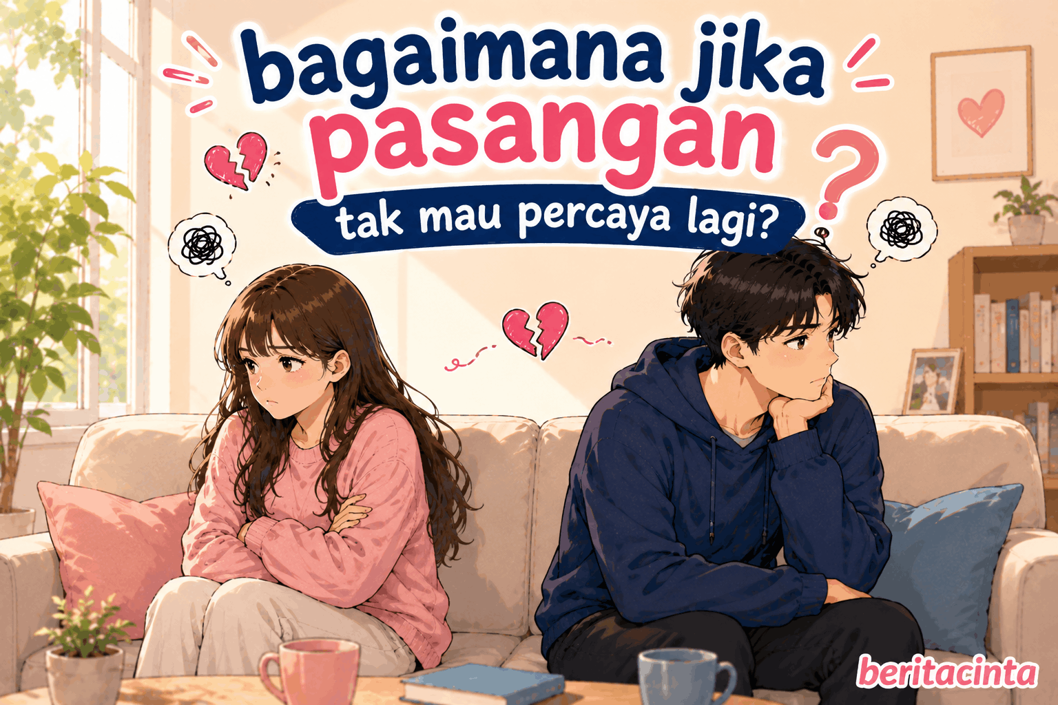 Bagaimana Jika Pasangan Tak Mau Percaya Lagi