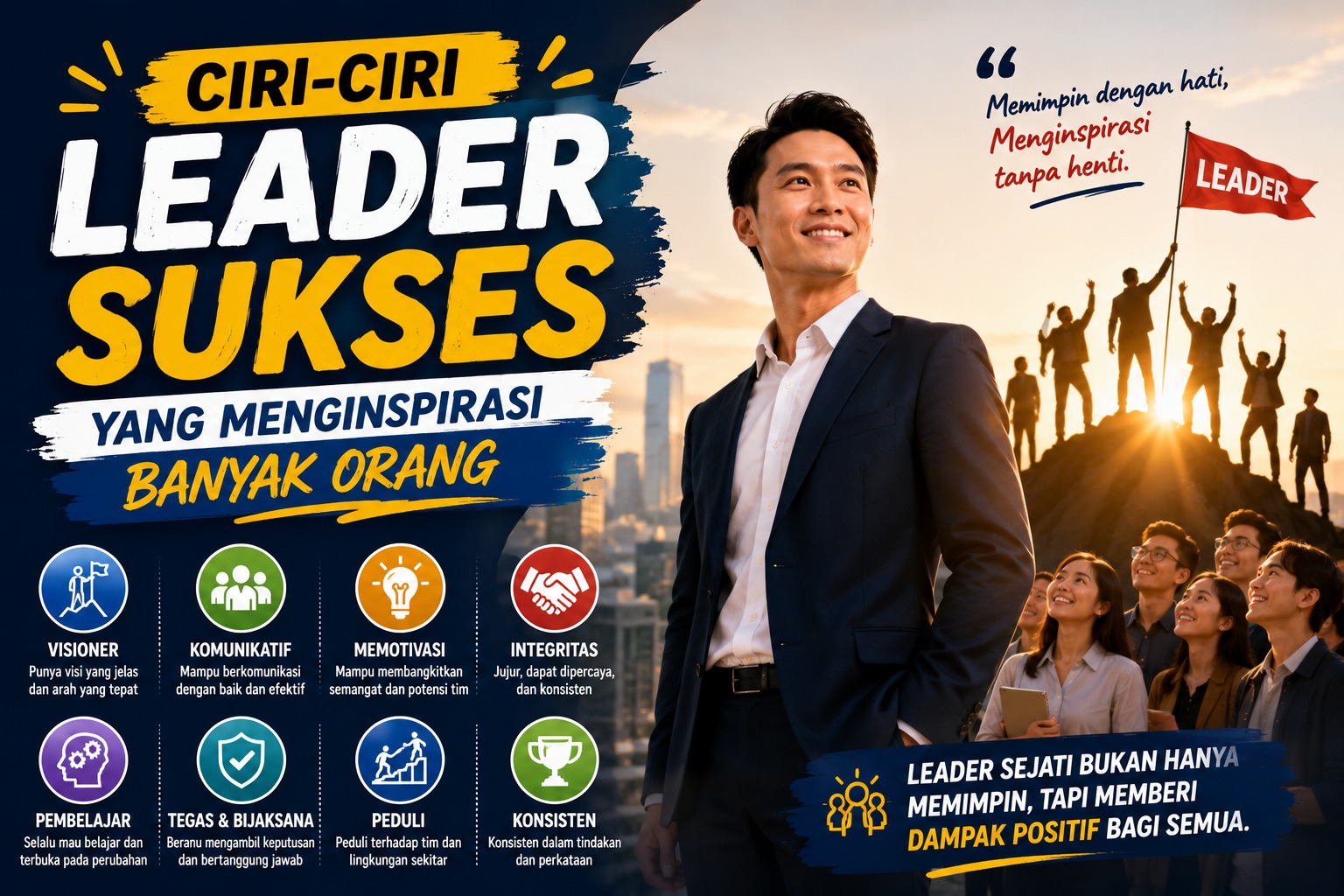 Cara Melatih Leadership agar Lebih Percaya Diri