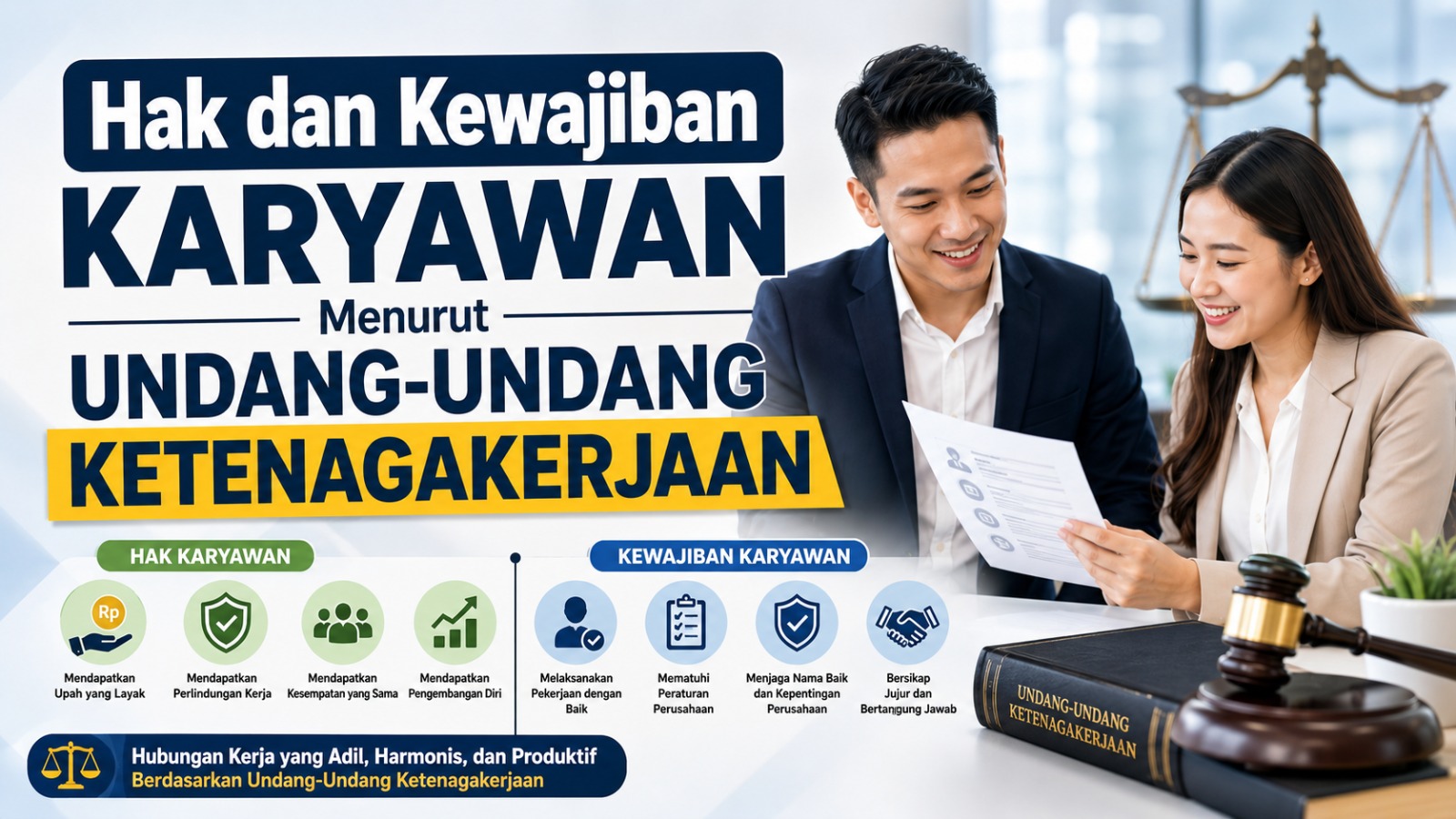 Hak dan Kewajiban Karyawan Menurut Undang-Undang Ketenagakerjaan
