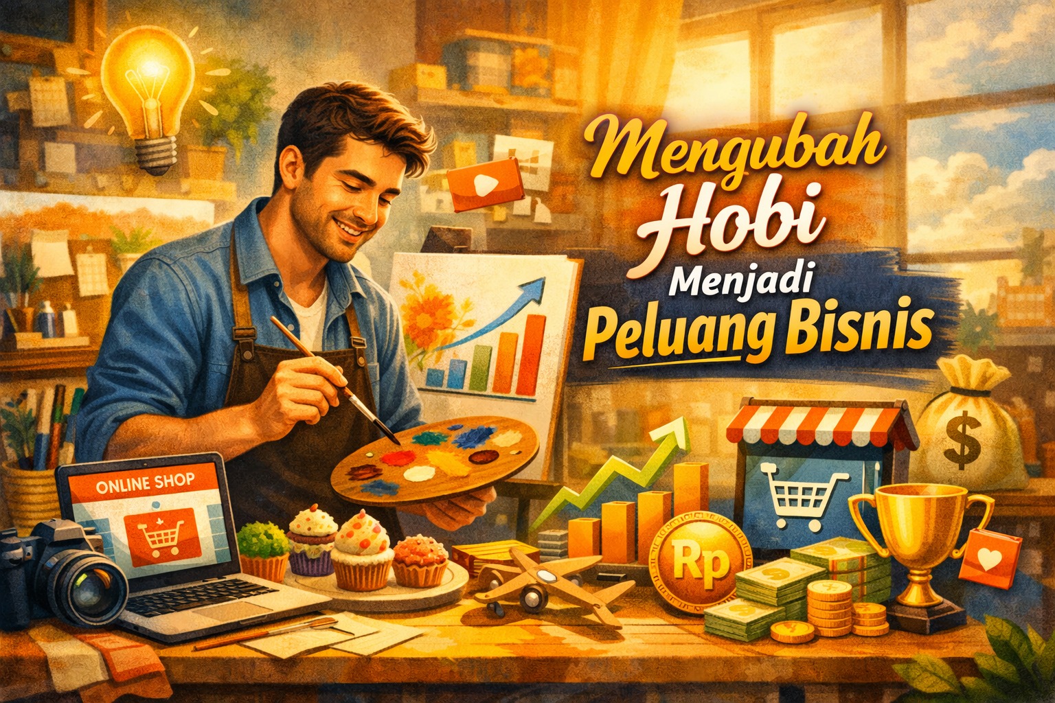 Mengubah Hobi Menjadi Peluang Bisnis