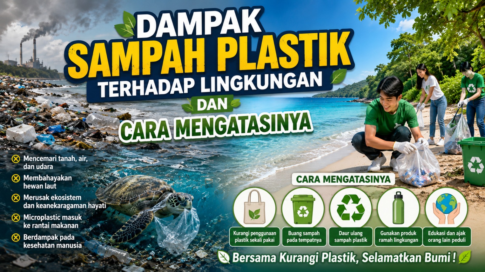 Dampak Sampah Plastik terhadap Lingkungan dan Cara Mengatasinya