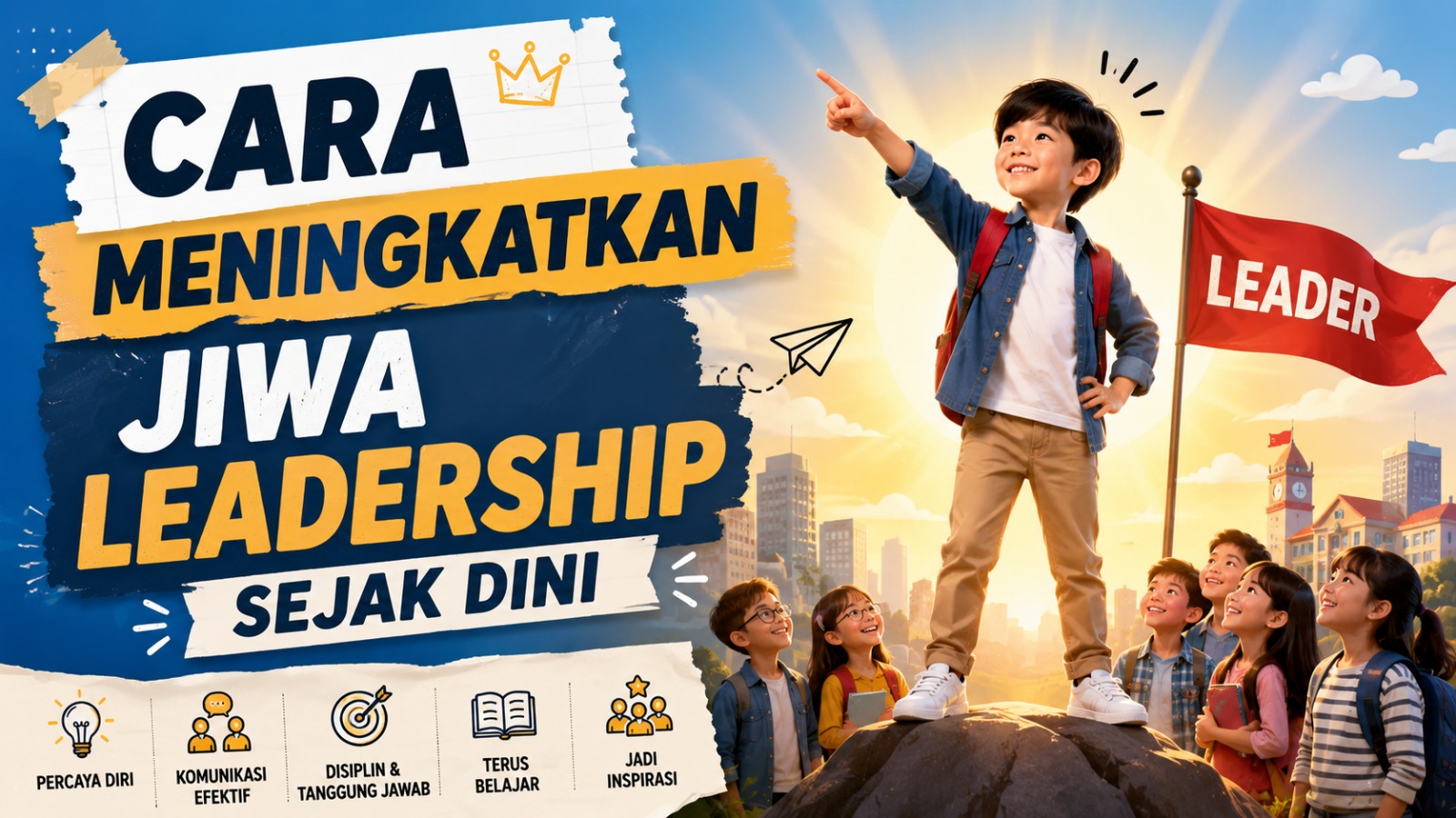 Cara Meningkatkan Jiwa Leadership Sejak Dini