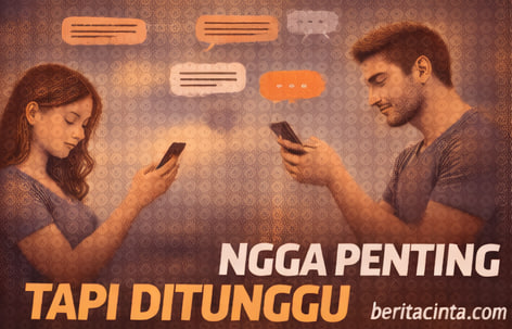 Chat Nggak Penting Tapi Ditunggu Saat Receh Jadi Berarti