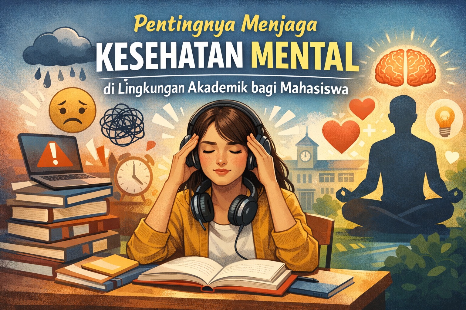 Pentingnya Menjaga Kesehatan Mental di Lingkungan Akademik bagi Mahasiswa