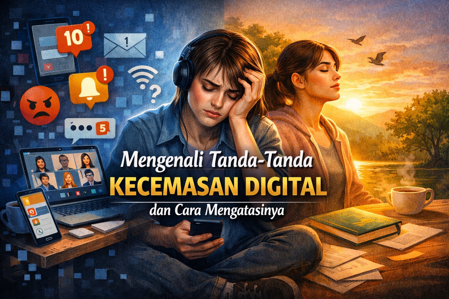 Mengenali Tanda-Tanda Kecemasan Digital dan Cara Mengatasinya