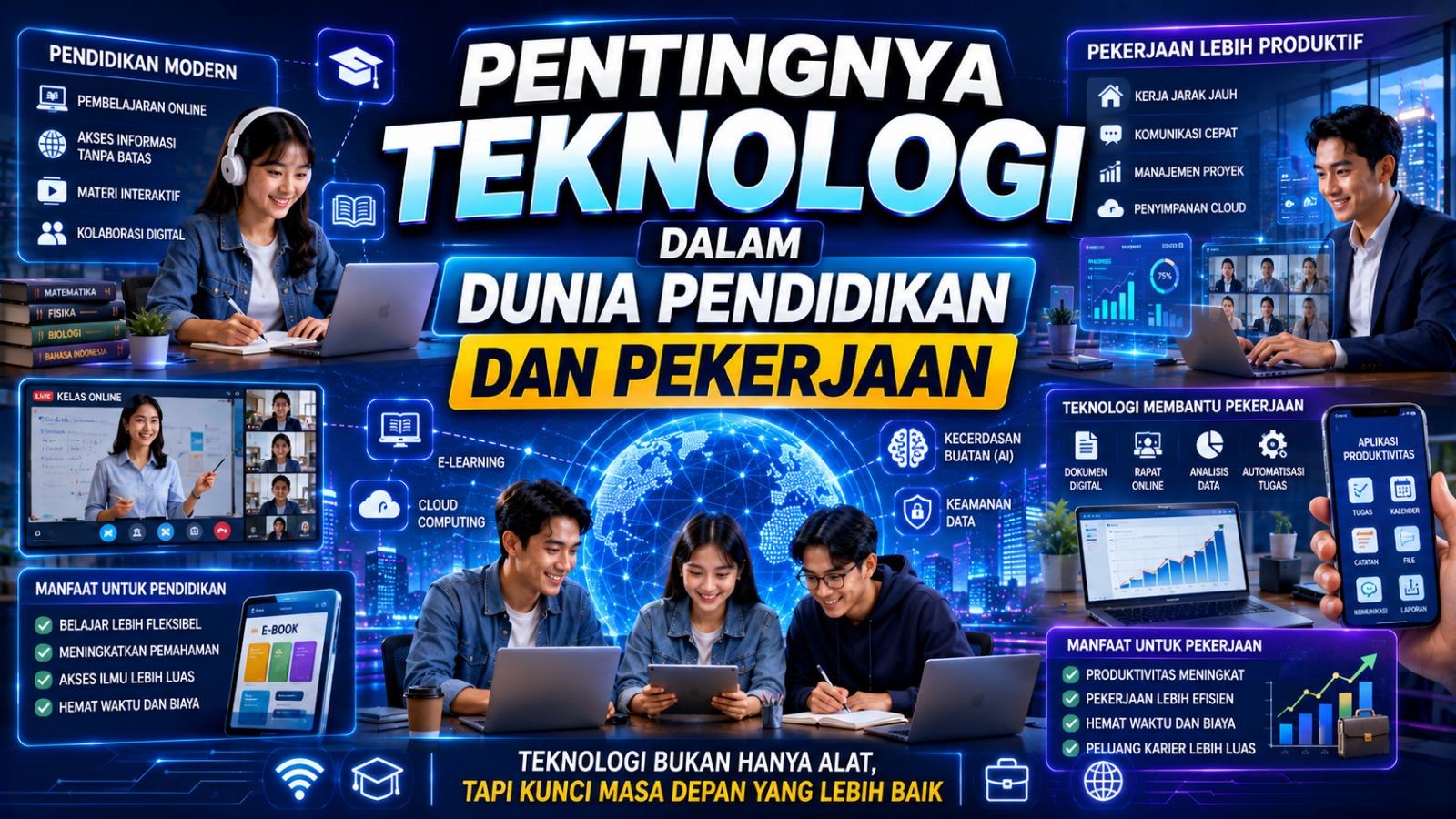 Pentingnya Teknologi dalam Dunia Pendidikan dan Pekerjaan
