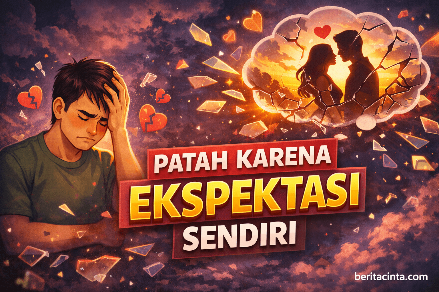 Patah Karena Ekspektasi Sendiri dalam Cerita Hubungan