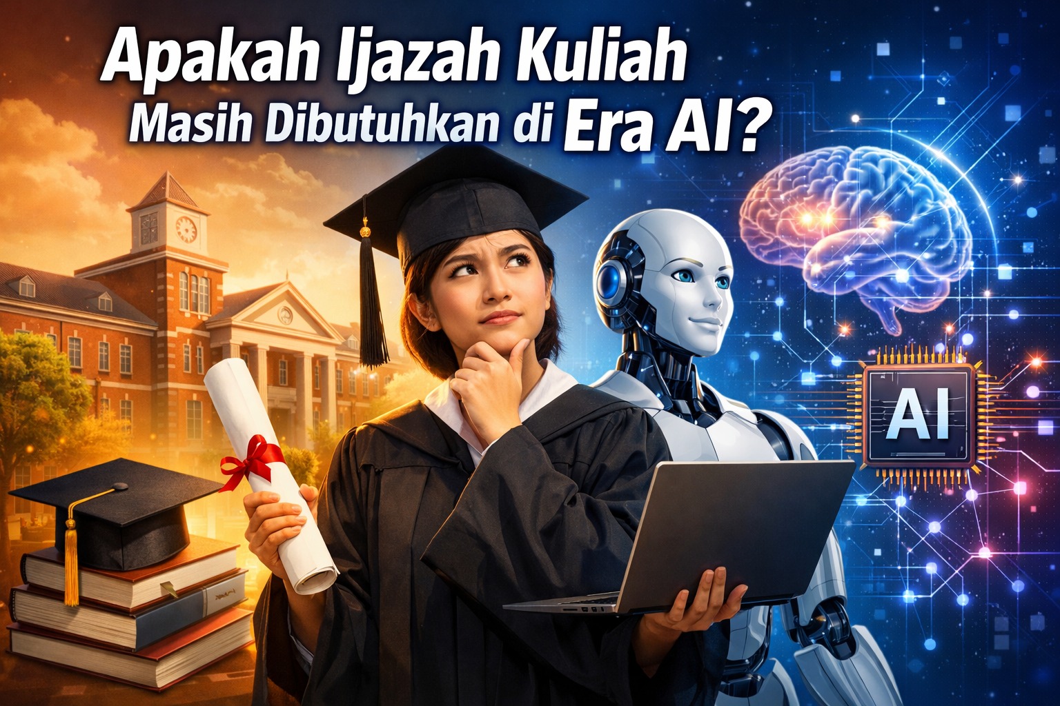 Apakah Ijazah Kuliah Masih Dibutuhkan di Era AI?